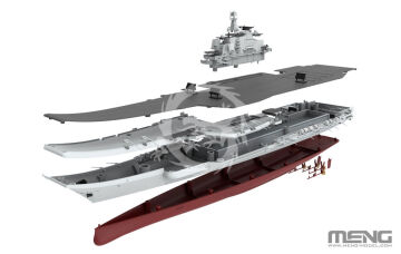 Aircraft Carrier Liaoning - MENG-Model PS-010 skala 1/700