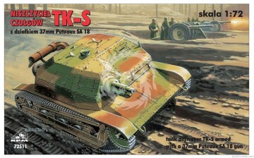 TK-S z działkiem 37mm SA18 - RPM 72511 skala 1/72