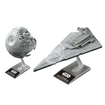 1/2 700 000 Death Star II & 1/14 500 Star Destroyer Bandai Star Wars