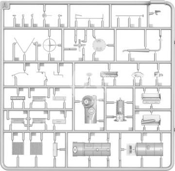 All-Around/Rowcrop Standard N Tractor 1936 Conversion - MiniArt 38096 skala 1/35