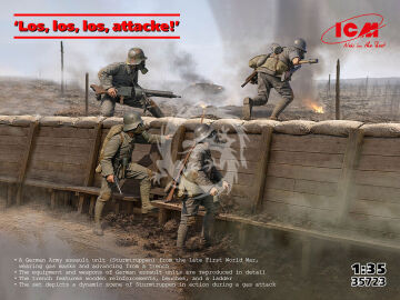 PRZEDSPRZEDAZ - Los, los, los, attacke!' - ICM 35723 skala 1/35