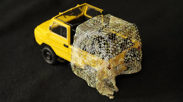 Universal Modern Camouflage Net AFRICA – Flexible 3D - Metallic Details MDP35007 skala 1/35