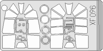 J2M Raiden for Hasegawa - Eduard XF096 skala 1/48