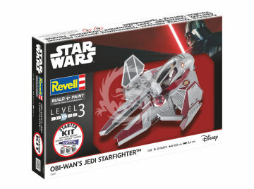  Starter Kit Obi-Wan's Starfighter - Revell 73607 skala 1/58