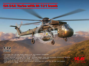 PRZEDSPRZEDAZ - Sikorsky CH-54A Tarhe with M-121 bomb - ICM 72002 skala 1/72