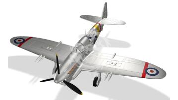 MDR14465 Metallic Details Model samolotu Fairey Firefly FI w skali 1/144, drukowany w 3D