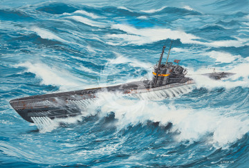 U-Boat Type VII C/41 Revell 05100 skala 1/144