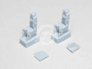 Zestaw dodatków ACE II Late type Ejection seats for F-15 Eagle (2 PCS), Wolfpack WP72054 skala 1/72