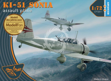 Ki-51 Sonia Clear Prop! No. CP72011 skala 1/72
