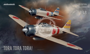 TORA TORA TORA! A6M2 Zero Type 21 Over Pearl Harbor Dual Combo Limited Edition Eduard 11155 skala 1/48
