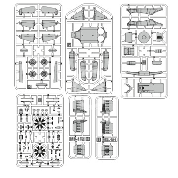 Model plastikowy Marcel-Bloch MB.151 Hellenic AF/Luftwaffe Dora Wings DW48039 skala 1/48