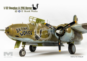 Douglas A-20G Havoc over Europe HK Models 01E039 skala 1/32