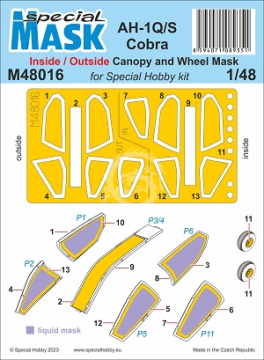 NA ZAMÓWIENIE - AH-1Q/S Cobra MASK Special Hobby  M48016 skala 1/48 