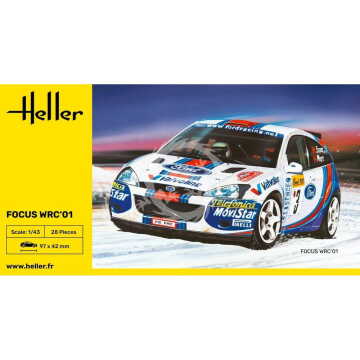 Focus WRC'01 Heller 80196 skala 1/43
