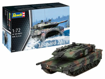 Leopard 2 A7V - Revell 03355 skala 1/72 