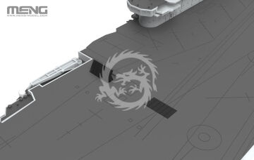 Aircraft Carrier Liaoning - MENG-Model PS-010 skala 1/700