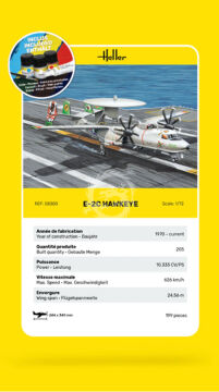 STARTER KIT E-2C Hawkeye - Heller 58300 skala 1/72 