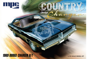 Country Dodge Charger 1969 Dodge Charger R/T -  MPC 878 skala 1/25