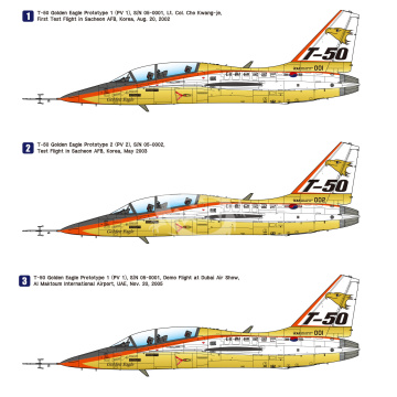 T-50 Golden Eagle 'Prototype' Premium Edition Kit - Wolfpack WP14824 skala 1/48