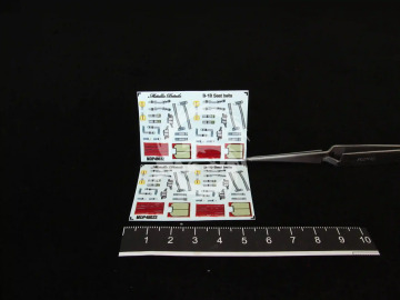 NA ZAMÓWIENIE - B-1B Lancer Seat belts - Metallic Details MDP48022 skala 1/48
