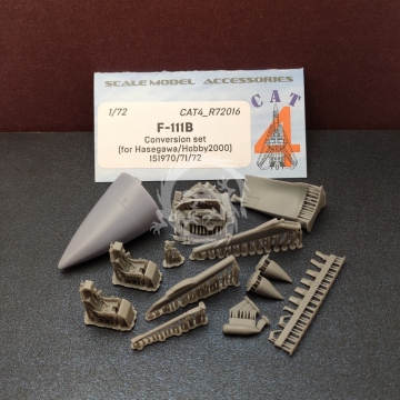 NA ZAMÓWIENIE - F-111B Conversion set (for Hasegawa\Hobby2000) 151970/71/72 - CAT4-R72016 1/72  skala 1/72 