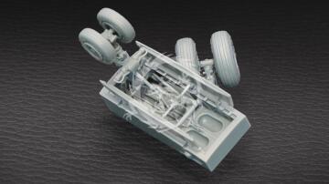 MDR72164 Metallic Details - Komory podwozia głównego i przedniego samolotu P-3C Orion w skali 1/72