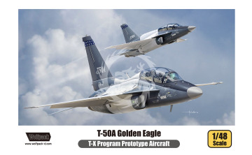 Model plastikowy T-50A Golden Eagle (T-X Program Prototype Aircraft) Wolfpack WP14810 skala 1/48