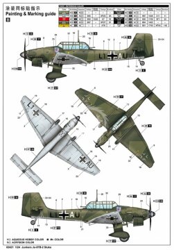 Ju-87B-2 Stuka Trumpeter 02421 skala 1/24