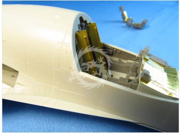 Cockpit set for aircraft model Su-34 Kitty Hawk MDR4836 skala 1/48