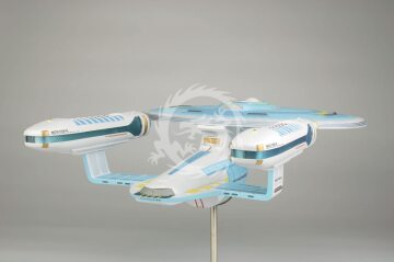 USS Enterprise NCC-1701-C Translucent & Clear Plastic AMT 1332 skala 1/1400