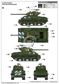 NA ZAMÓWIENIE - M4A3E8 Medium Tank - Late  I LOVE KIT 61620 skala 1/16