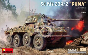 Sd.Kfz.234/2 Puma - MiniArt 35419 skala 1/35