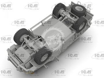 Kozak-2, Ukrainian MRAP-class Armored Vehicle (100% new molds) ICM 35014 skala 1/35