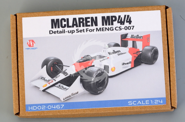 Waloryzacja do modelu MCLAREN MP4/4 detail up Set for MENG CS-007 Hobby design  HD02-0467 skala 1/24