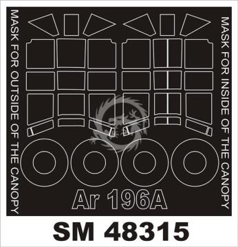 ARADO 196 ITALERI - Montex SM48315 skala 1/48