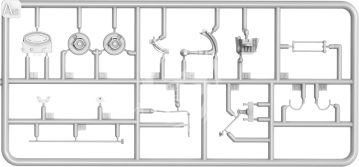 All-Around/Rowcrop Standard N Tractor 1936 Conversion - MiniArt 38096 skala 1/35