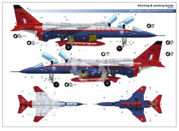 Sepecat Jaguar T.2/T.4 - Kitty Hawk KH80105 skala 1/48