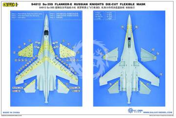 Su-35S Russian Knights Flanker-E Great Wall Hobby GWH S4812 skala 1/48