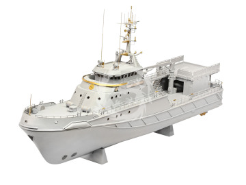 Statek poszukiwawczo-ratowniczy HERMANN MARWEDE - Search & Rescue Vessel Platinum Edition Revell 05198 skala 1/72