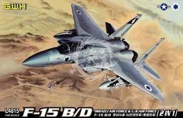 F-15B/D Israeli Air Force & U.S. Air Force Great Wall Hobby GWH L4815 skala 1/48