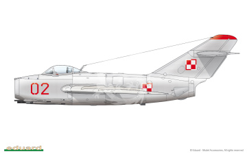 Model plastikowy MiG-15 ProfiPACK edition Eduard 7057 1/72