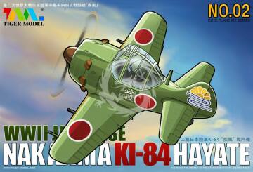 Model plastikowy WWII Japanese Nakajima Ki-84 Hayate Tiger Model TM-102 skala 1/Egg