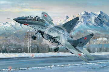Russian MiG-29UB Fulcrum Trumpeter 03226 1/32
