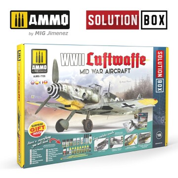 SOLUTION BOX – WWII Luftwaffe Mid War Aircraft AMIG7726