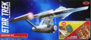 U.S.S. Enterprise NCC-1701 Lighting Kit Original Series Polar Lights MKA 048 skala 1/350