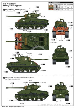 NA ZAMÓWIENIE - M4A3E8 Medium Tank - Late  I LOVE KIT 61620 skala 1/16