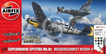 PREORDER - Supermarine Spitfire Mk.Vc vs Bf109F-4 Dogfight Double Airfix A50194 skala 1/72