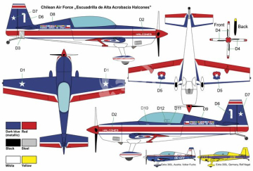 PRZEDSPRZEDAŻ - Extra EA300L two seat aerobatic plane, four-blade propeller Brengun BRP48009 skala 1/48