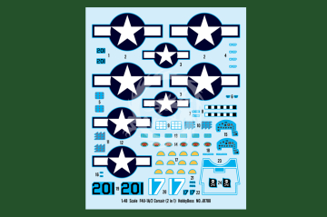 PREORDER- F4U-1A/2 Corsair (2 in 1) Hobby Boss 81788 skala 1/48 