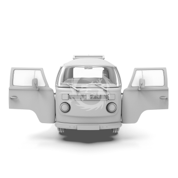 T2 Model 1972 Commercial Van - AK Interactive  AK35025 skala 1/35